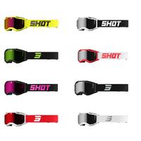 Maschera moto cross fuoristrada lente specchio