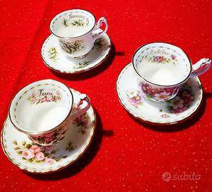 ROYAL ALBERT “FLOWER OF THE MONTH” Tazzine Mignon