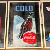 Specchi pubblicitari Coca Cola
