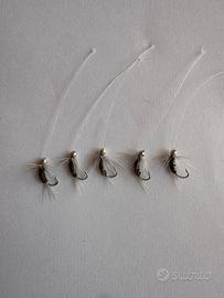 5 ninfe artigianali Soft Hackle