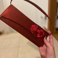 Borsa rossa elegante