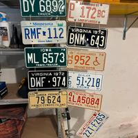 Targhe Originali Americane