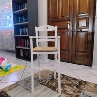 seggiolone in legno