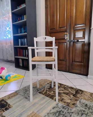 seggiolone in legno