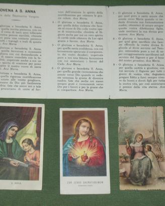 Santini da collezione e Novena di preghiera