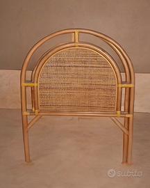 Struttura Letto singolo in vimini NO Materasso