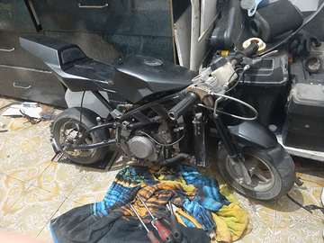 Minimoto replica blata