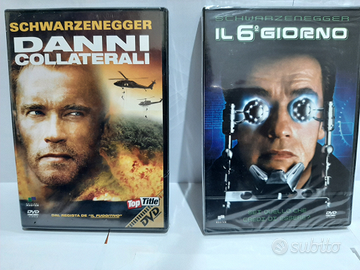 2 film NUOVI in DVD con Schwarzenegger