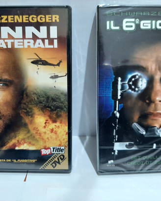 2 film NUOVI in DVD con Schwarzenegger