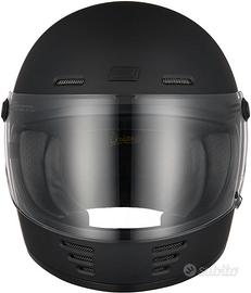 CASCO INTEGRALE CUSTOM ORIGINE OMEGA SOLID NERO OP
