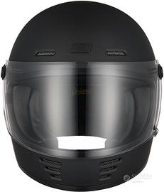 CASCO INTEGRALE CUSTOM ORIGINE OMEGA SOLID NERO OP