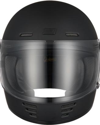 CASCO INTEGRALE CUSTOM ORIGINE OMEGA SOLID NERO OP