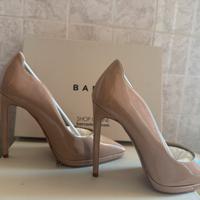 Scarpe donna Decollete Barca Tacco 11 - 36 NUOVE