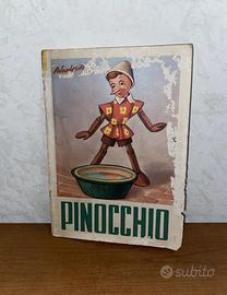 ALBUM FIGURINE PINOCCHIO COLLODI ALBUM DELL'ARTE