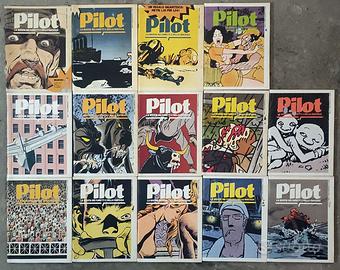 Lotto riviste di fumetti Pilot anni 80