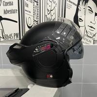 CASCO DIEFFE MODULARE NERO OPACO