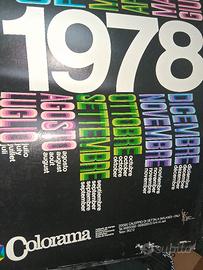 CALENDARI COLORAMA DAL 74 AL 92