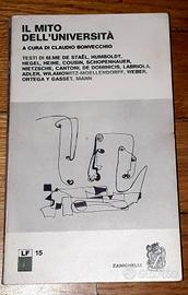 IL MITO DELL'UNIVERSITA' - Autori vari - RARO