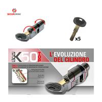 Cilindro Profilo Europeo Securemme Evo K50