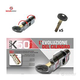 Cilindro Profilo Europeo Securemme Evo K50