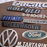 Targhette auto vintage