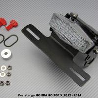 Portatarga HONDA NC-700 X 2012 - 2014