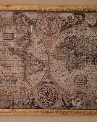 Quadro puzzle Mappa del Mondo Ravensburger