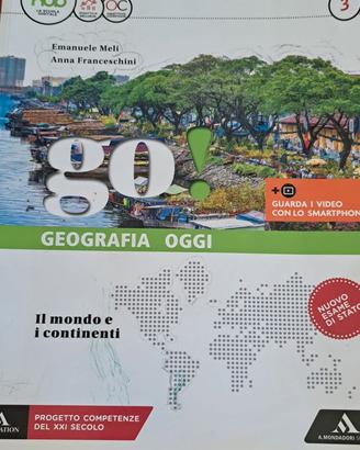 Libro GO! Geografia oggi 3 + Atlante 3 - Mondadori
