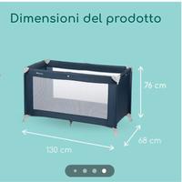 Cam lettino da viaggio + materasso a rotolo