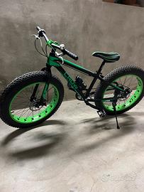 Bici MTB fatbike 24 crow