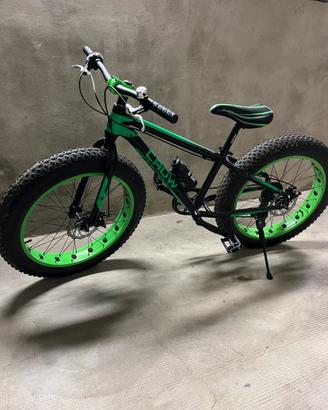 Bici MTB fatbike 24 crow