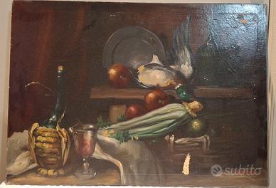 quadro natura morta ad olio 