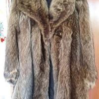 Cappotto in pelliccia di marmotta