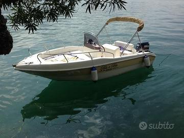 open 6,5 metri + suzuki 175