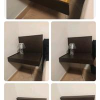 coppia comodini in venghe sospesi 