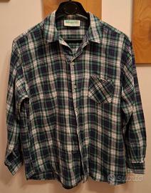 Camicia uomo vintage a quadri Magnolia - 100% Coto