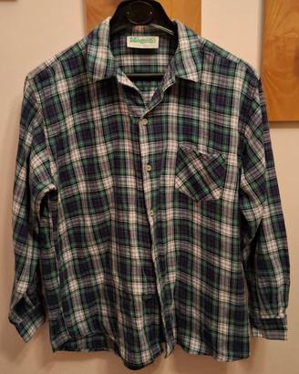 Camicia uomo vintage a quadri Magnolia - 100% Coto