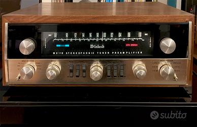 Preamplificatore a valvole McIntosh MX 110z