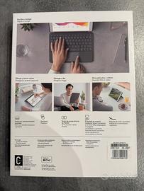 Logitech Combo Touch per iPad 7ª/8ª/9ª gen - Nuova