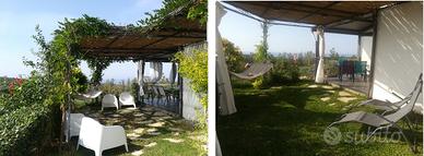 Limone - Villetta panoramica con piscina