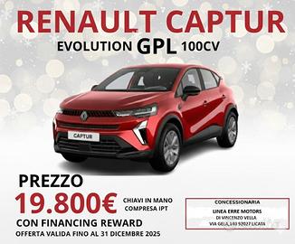 Renault Captur ECO-G 100 CV Evolution