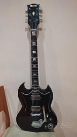 Chitarra elettrica Morris SG MGT-2 Wine Red (1978)
