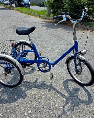 bicicletta a tre ruote