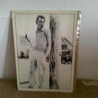 Mini stampa inglese vintage james dean la valle de