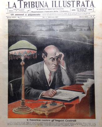 La Tribuna Illustrata 18 Febbraio 1917 WW1
