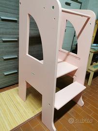Sgabello torre montessori 