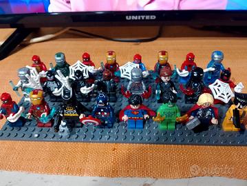 24 minifigure compatibili lego Avengers Marvel 