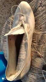scarpe wintage pelle di foca n 38 e scarponi sci