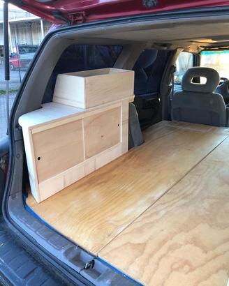 Camperizzazione Subaru Forester I Serie