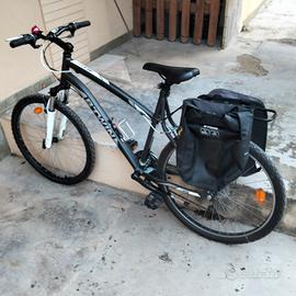 B’TWIN Rockrider 340 – MTB Decathlon + borse 